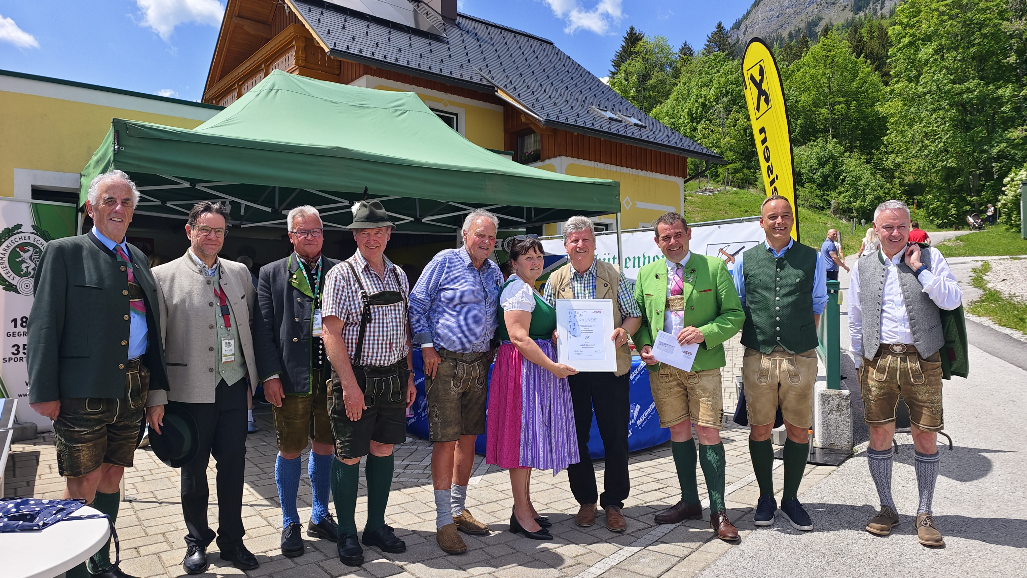 25 Jahre Mitgliedschaft beim ASVÖ